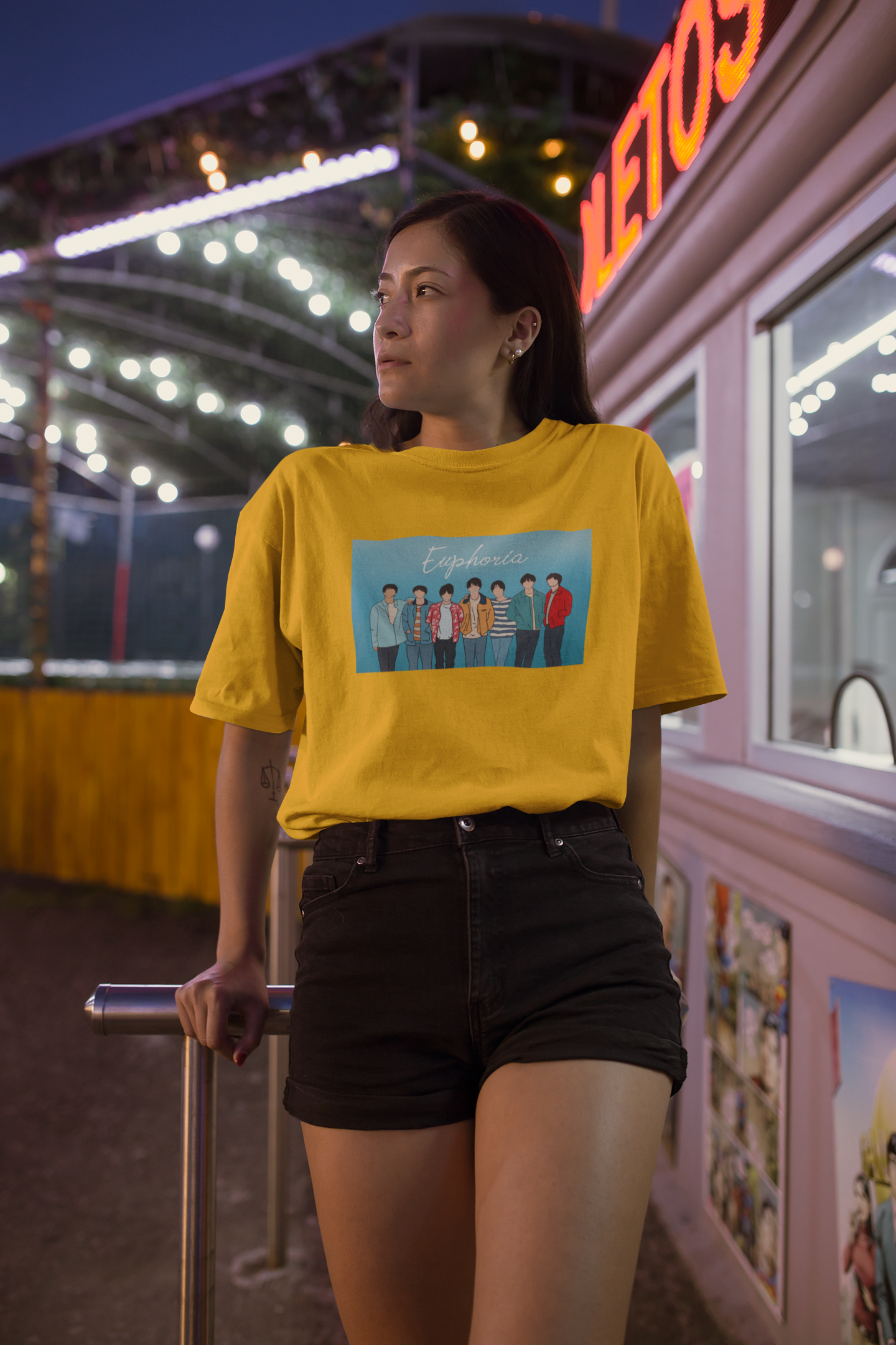 EUPHORIA : BTS - HALF-SLEEVE T-SHIRTS