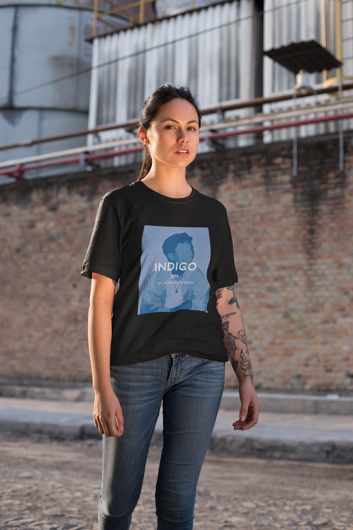Indigo- RM Unisex regular fit T-Shirts