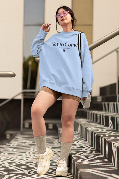 Yet To Come Unisex Winter Sweatshirts BABY BLUE