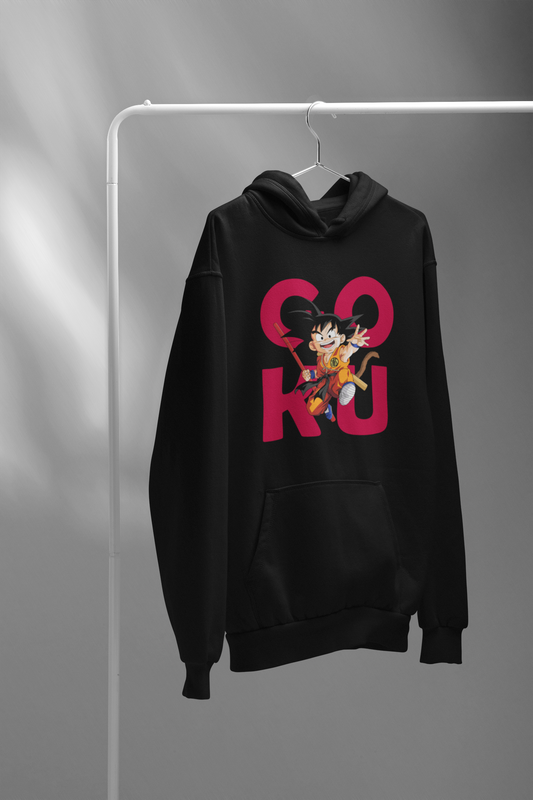 Goku- Anime: Unisex Winter Hoodies BLACK