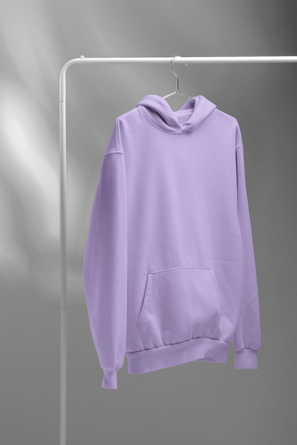 Basic Lavender Unisex Winter Hoodies