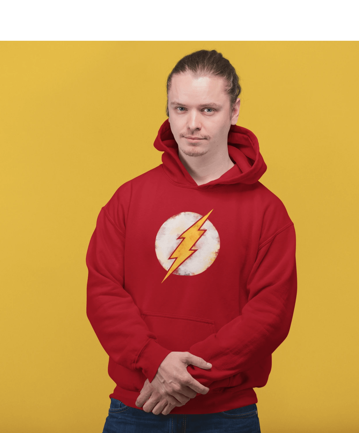 " FLASH " - WINTER HOODIES. RED