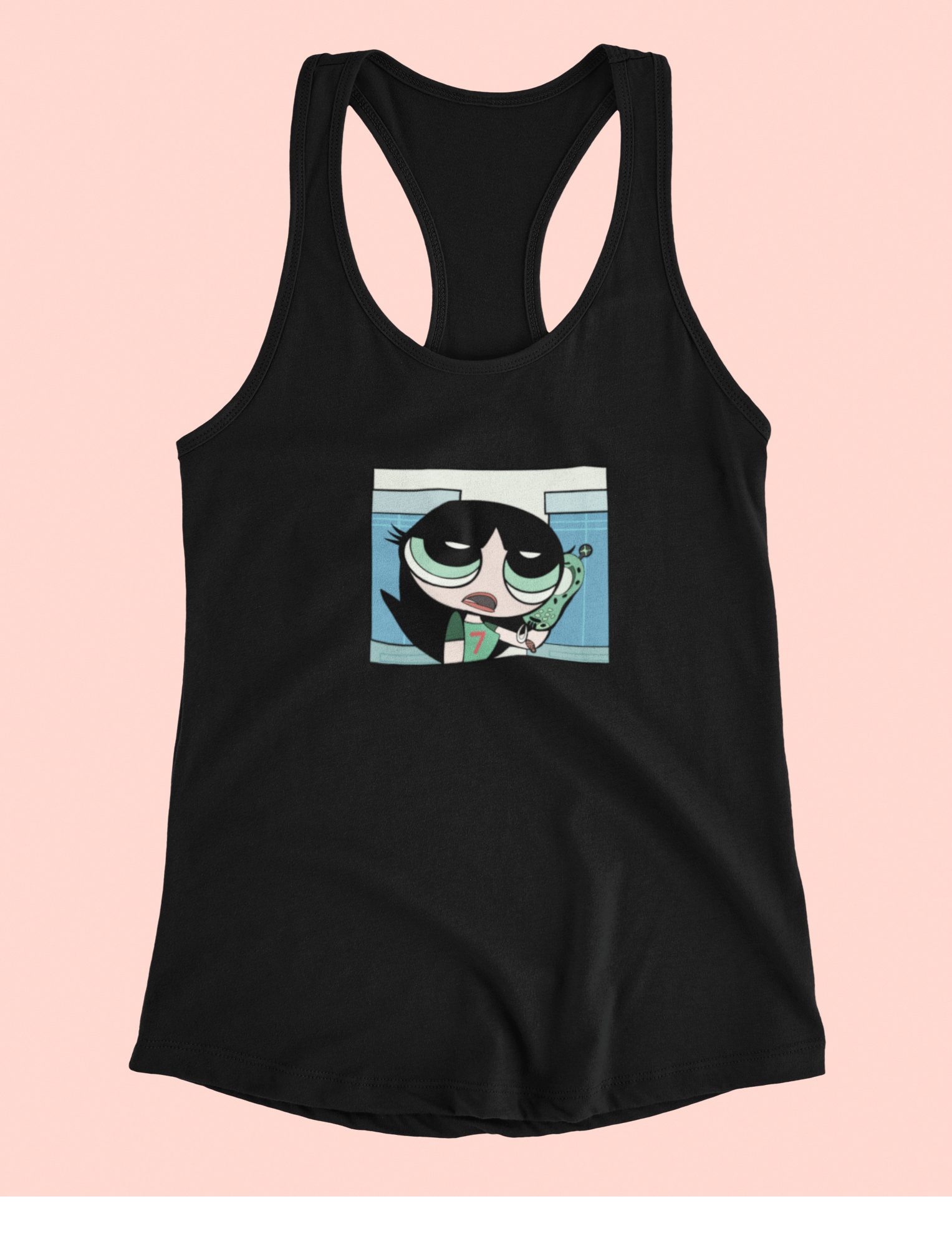 Powerpuff Girls : Buttercup Tank Tops