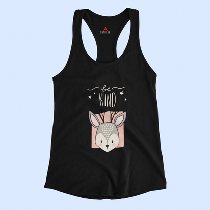 "BE KIND" - Tank Tops BLACK