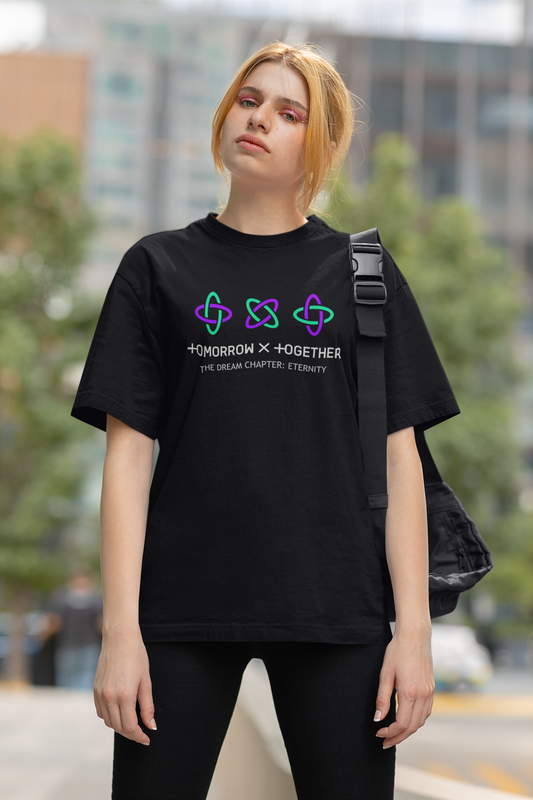 The Dream Chapter: Eternity- TXT Regular fit Unisex T-Shirts BLACK