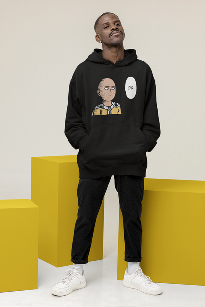 Ok- One Punch Man: Anime- Unisex Winter Hoodies