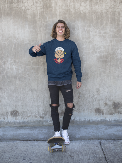 Popeye The Sailorman - Winter Sweatshirts NAVY BLUE