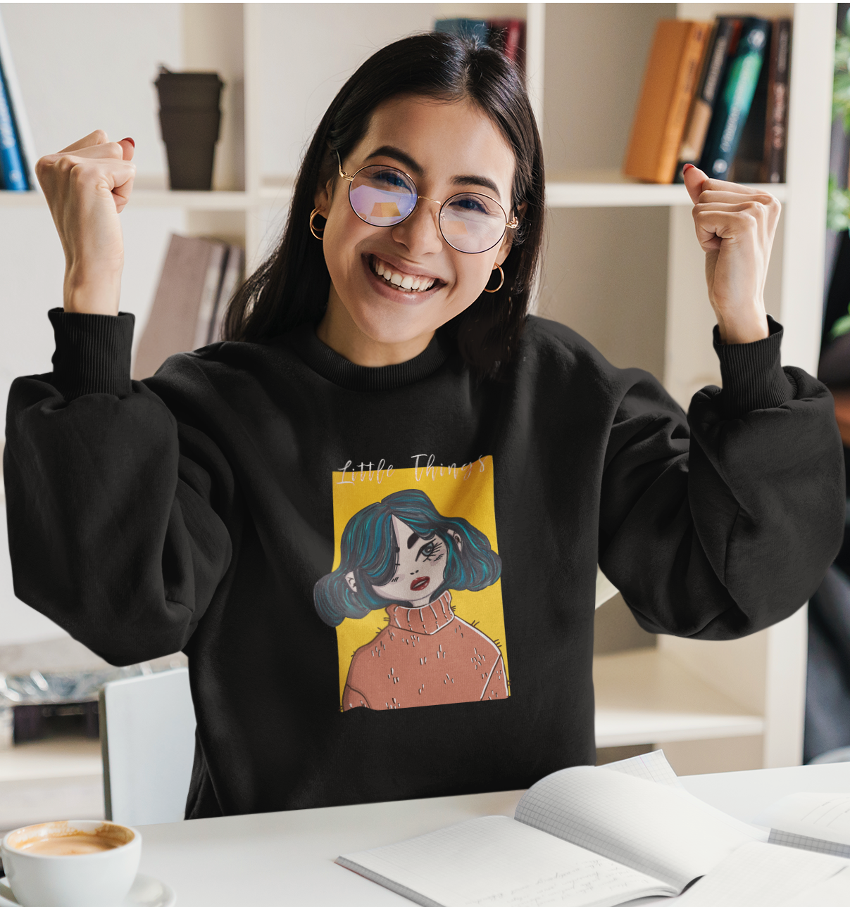 Little Things : Winter Sweatshirts BLACK