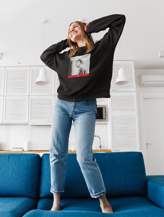 BTS Kim Taehyung V Unisex Winter Sweatshirts 3XL NAVY BLUE