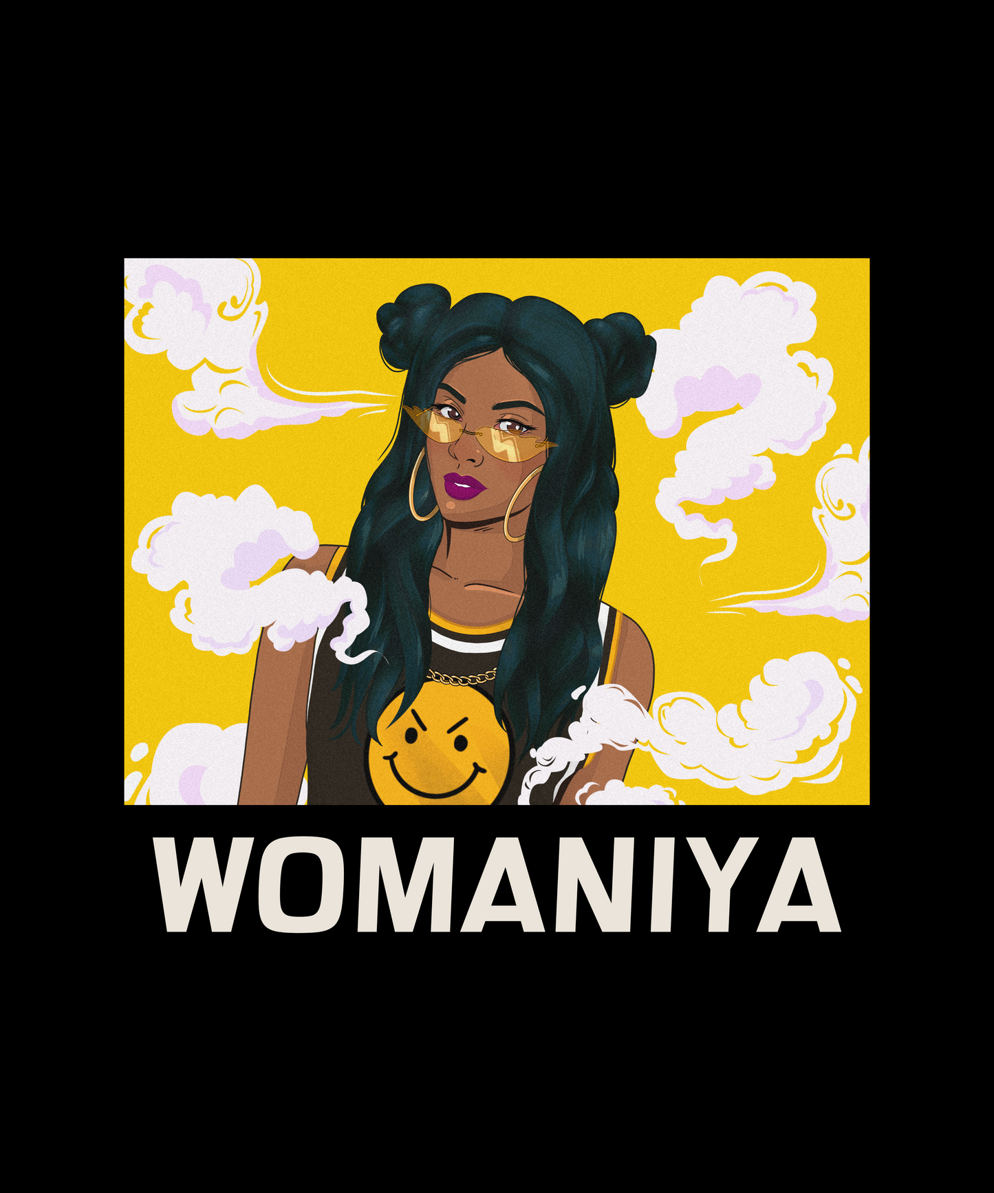 " WOMANIYA " - HALF-SLEEVE T-SHIRT