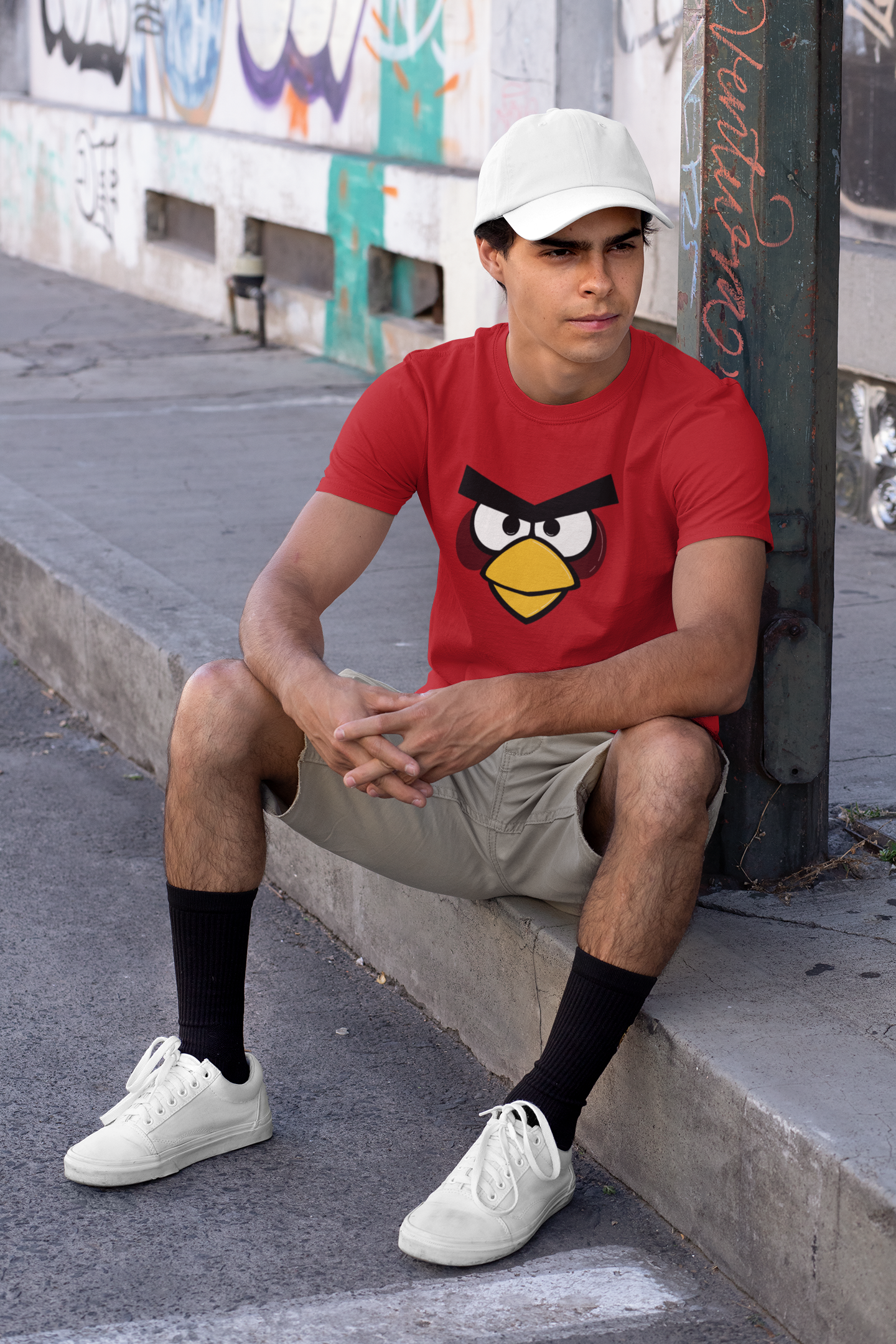 Angry Bird Unisex Regular Fit T-shirts