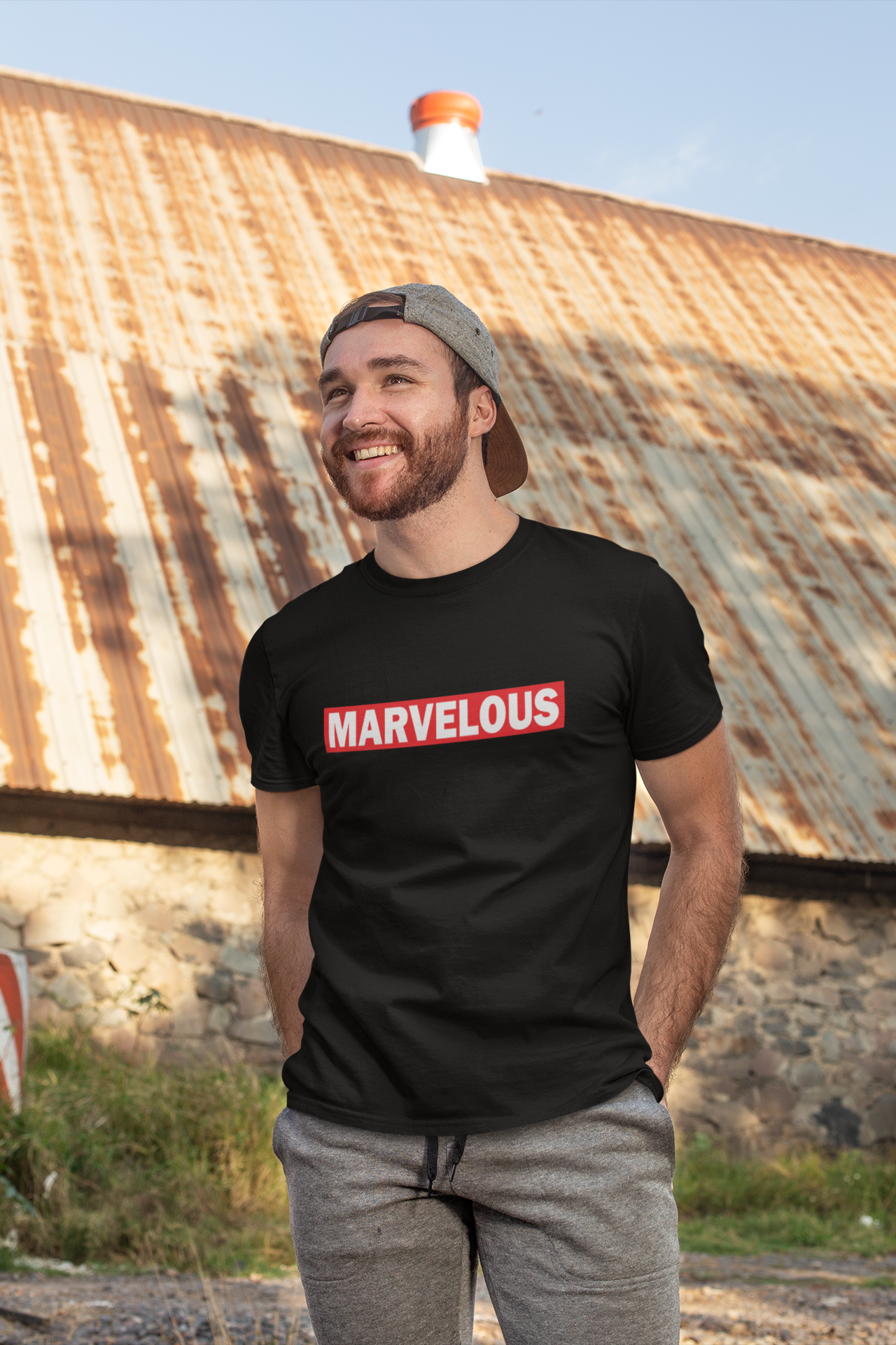 MARVELOUS Unisex Regular Fit T-Shirt