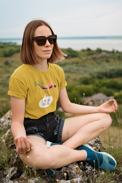 I Am On Break - UNISEX HALF-SLEEVE T-SHIRTS