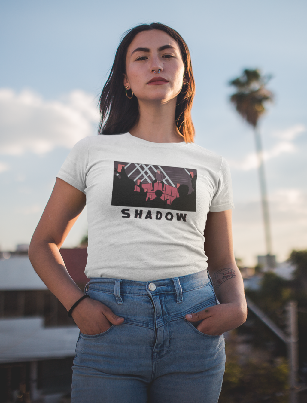 SHADOW : BTS - HALF-SLEEVE T-SHIRTS