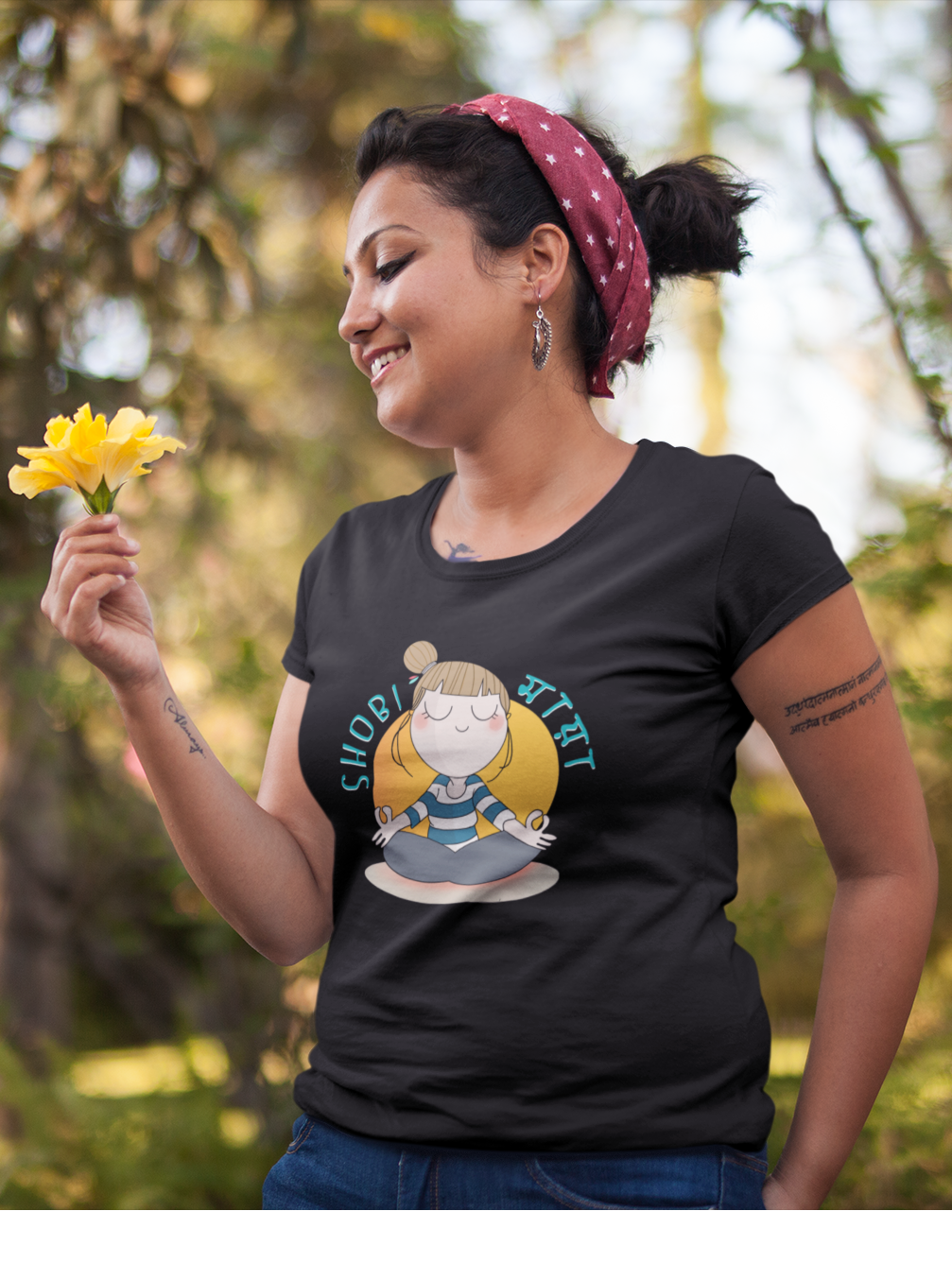 Shobi Maya Bengali Unisex Regular Fit T-Shirt | Bengali Fever | Antherr
