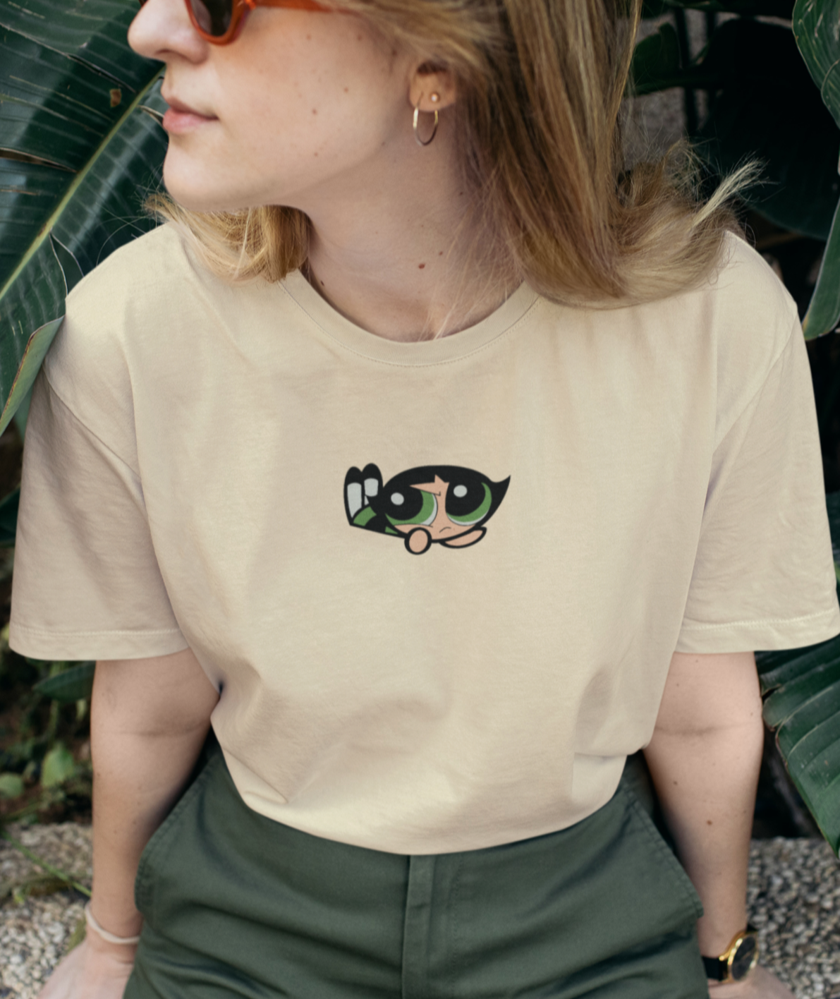 Buttercup Powerpuff Girls| HALF SLEEVE T-SHIRT